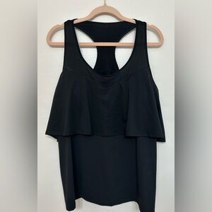 Fabletics Ashlyn Women’s Tank 2X Black w/Built In Bra With Pads

**NWOT**